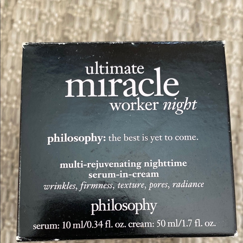 Philosophy Nighttime Rejuvenation Cream